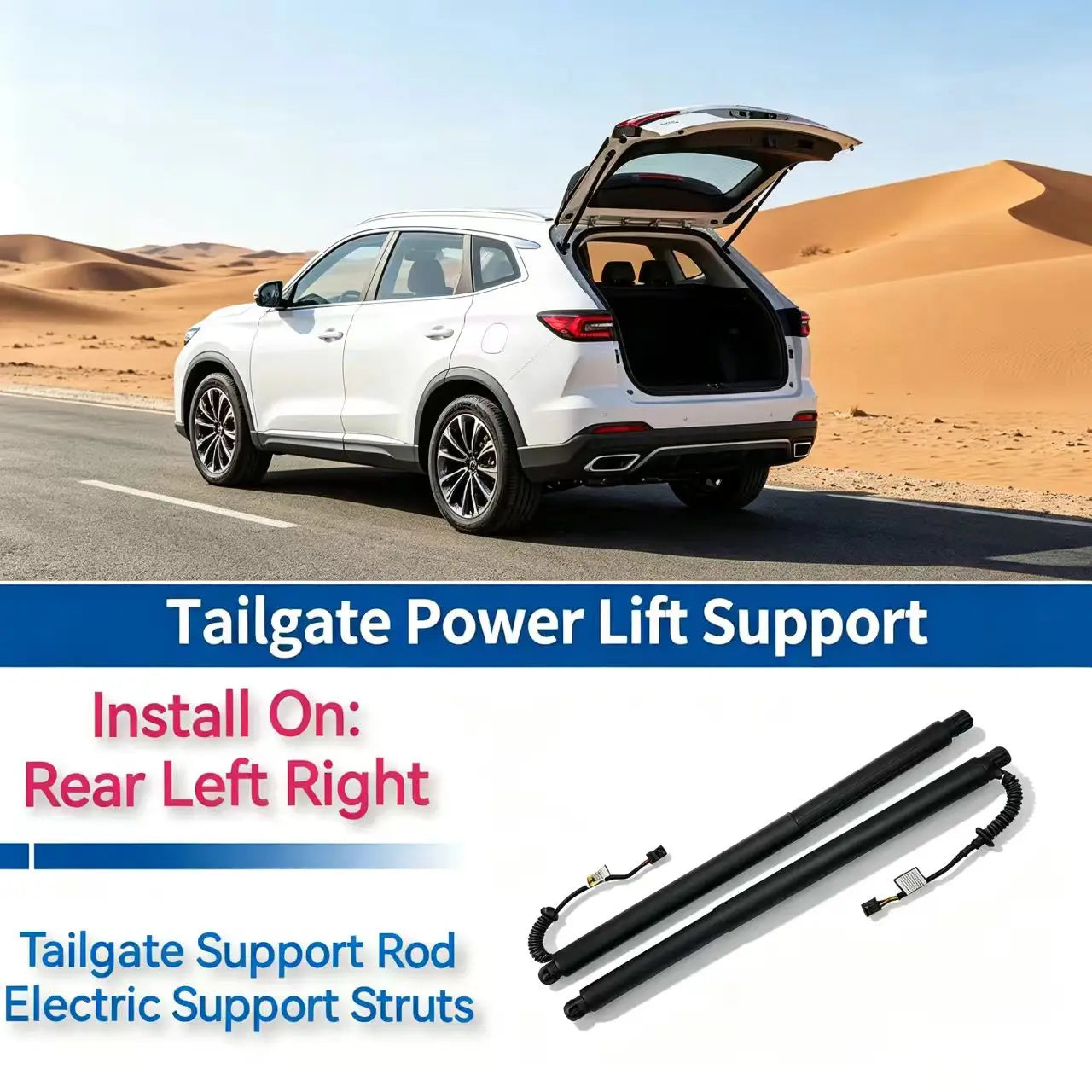 81780J5100 81770J5100 Electric Tailgate Strut Bar 81770-J5100 81780-J5100 For Kia Stinger  | AUTOKITSHOP