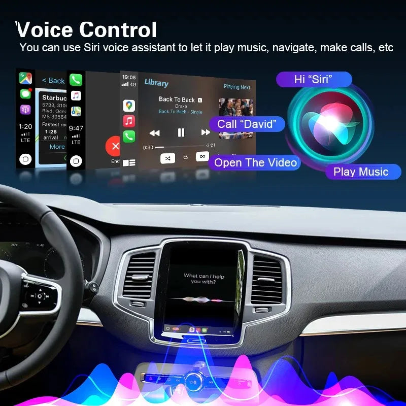 Wireless CarPlay Newest Retrofit Kit for Volvo XC90 XC60 S60 V90 S90 XC40 2016-2022 With A