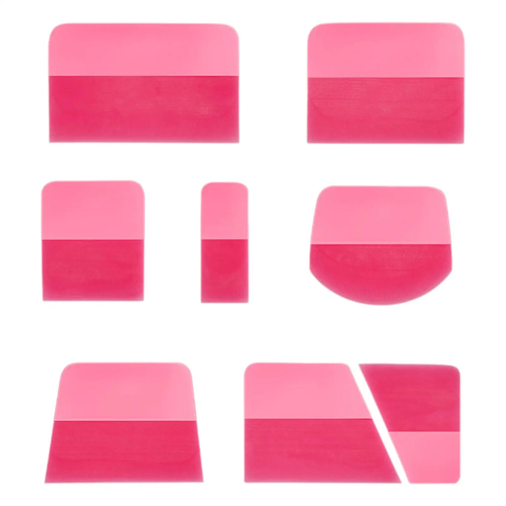 8Pcs PPF Squeegees for Vinyl Easy to Use TPU Squeegees Window Tint Tools for Window Tinting Grap - Automotive LED Light
