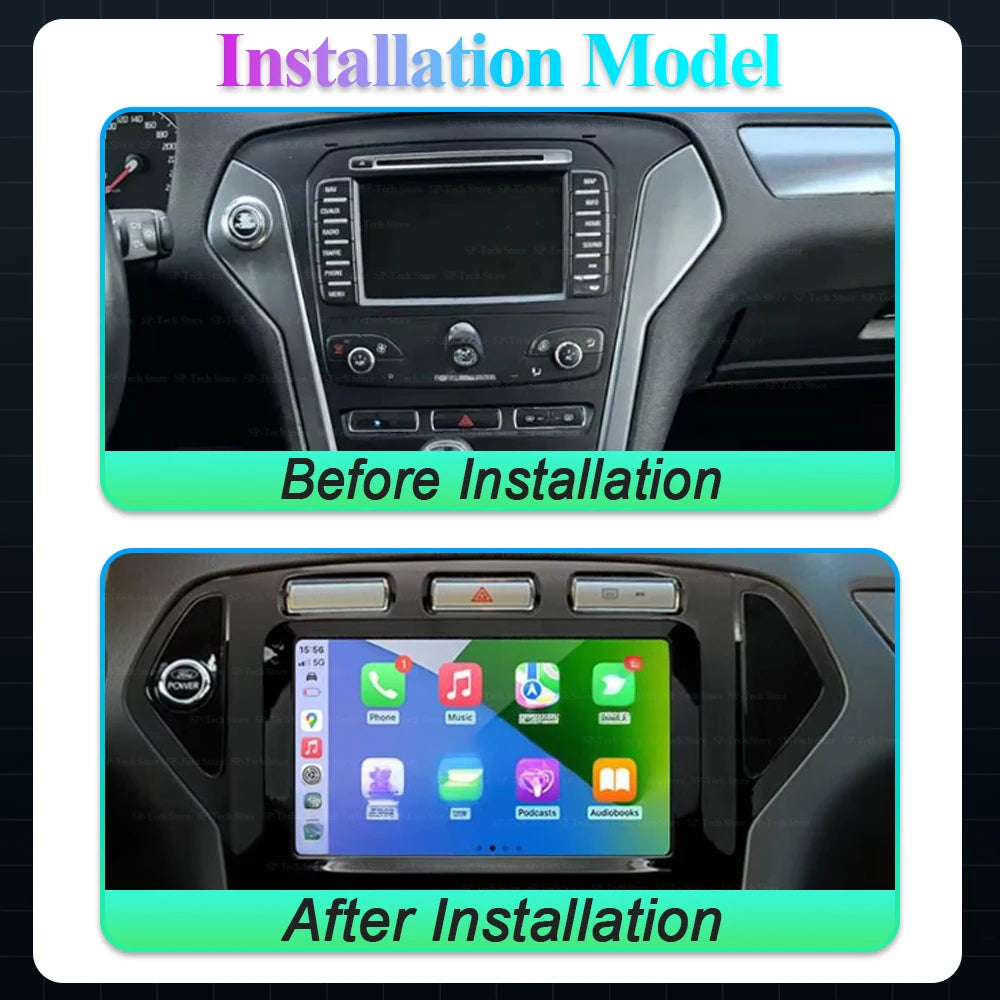 Android 16 For Ford Mondeo Mk4 Multimedia 2007-2014 Car Radio Player Navigation Gps Stereo | AUTOKITSHOP