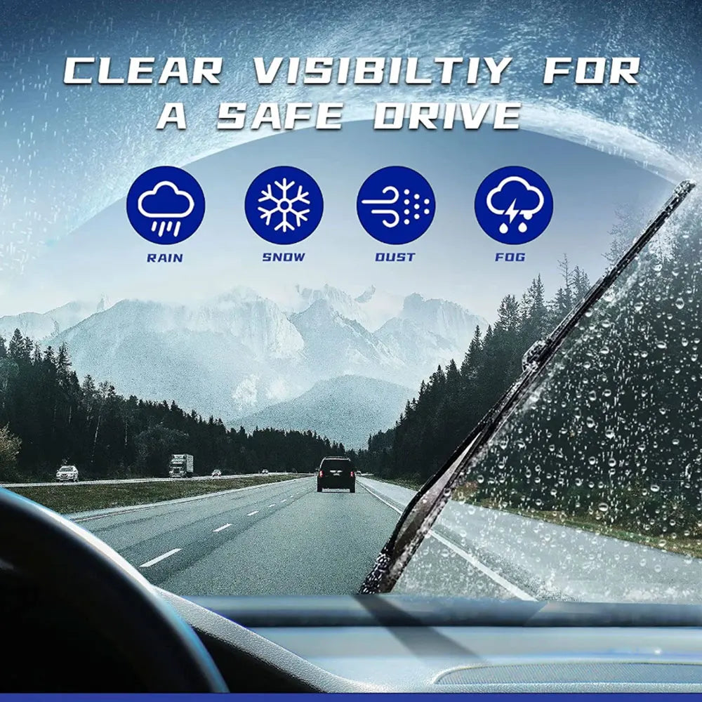 For Audi A1 S1 8X 2014-2019 Sportback 2014-2018 Front Wiper Blades Windscreen Windshield W