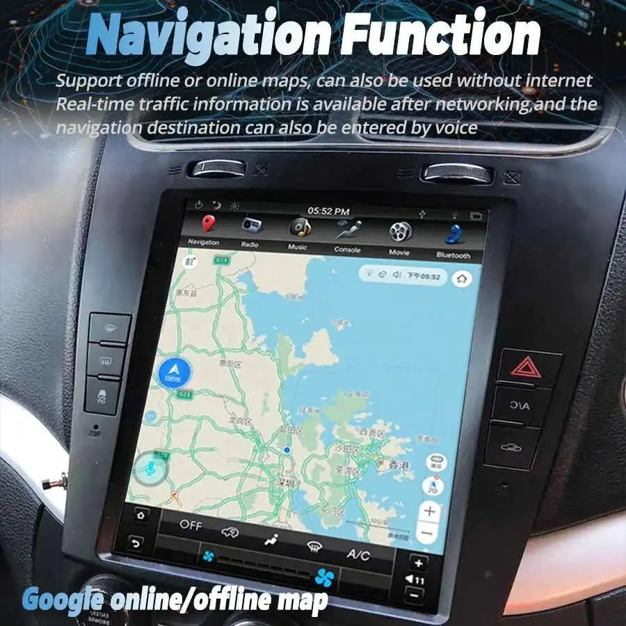 Car Radio For Dodge Journey Fiat Freemont 2012-2020 Android Screen Carplay Audio Multimedi | AUTOKITSHOP