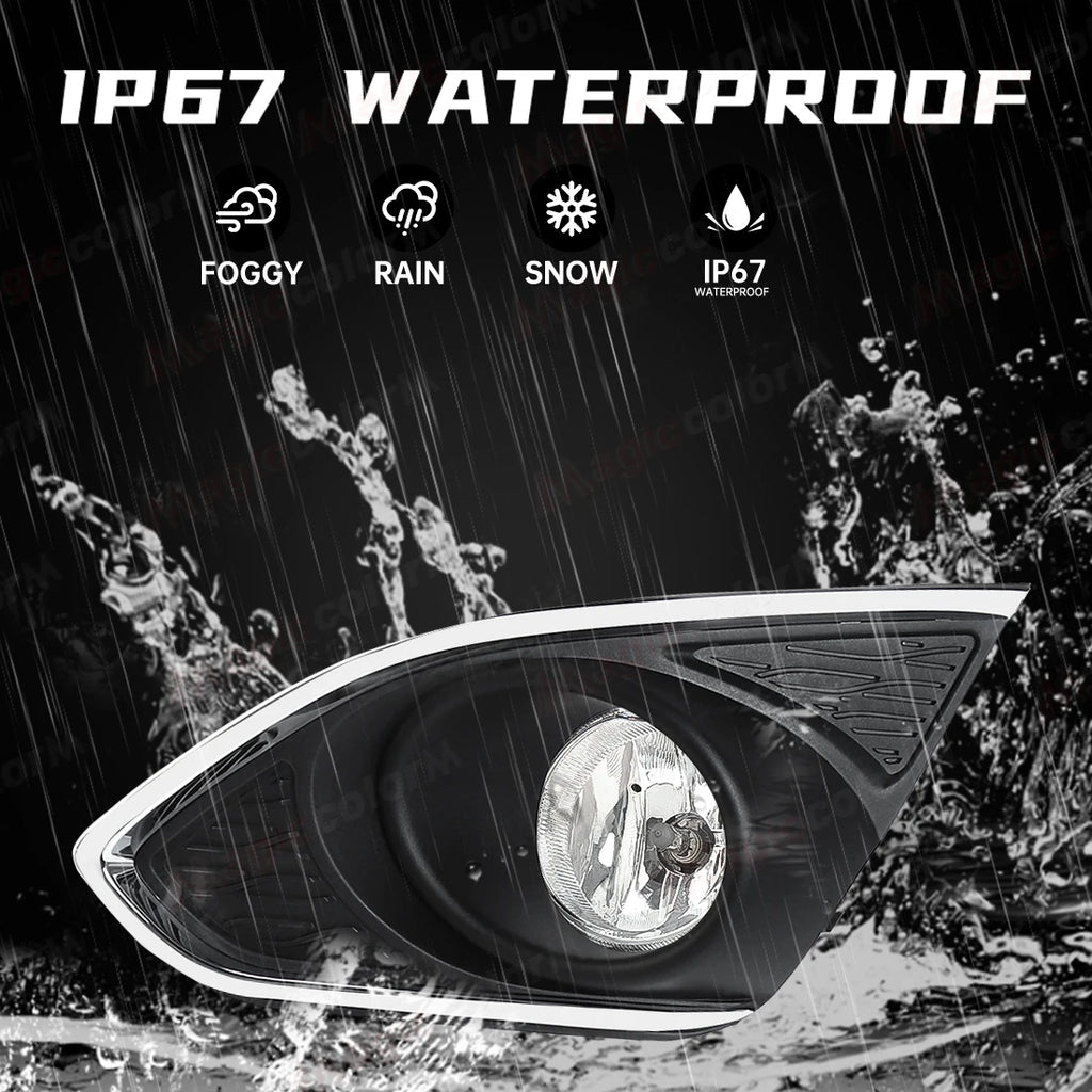 For Chevrolet Spark 2013-2015 Front Bumper Fog Lamp DRL Daytime Running Light Halogen Brig | AUTOKITSHOP