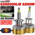H7 LED CANBUS 360 for Projector Lens 6200000LM 6200W H11 H1 H8 H9 LED Headlight Bulb HB3 9