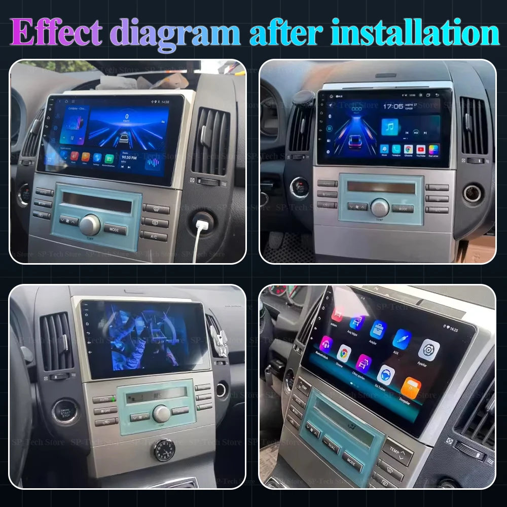 Android 16 Car Radio Stereo For Toyota Corolla Verso 2004 2005 2006 2007 2008 2009 Wireles | AUTOKITSHOP