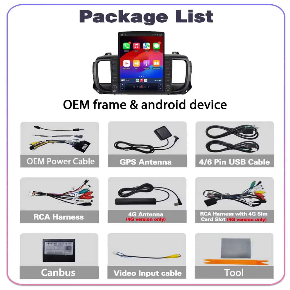 Carplay 9.7 inch For Citroen Jumpy 3 SpaceTourer For Peugeot Expert 3 For Toyota Proace 20