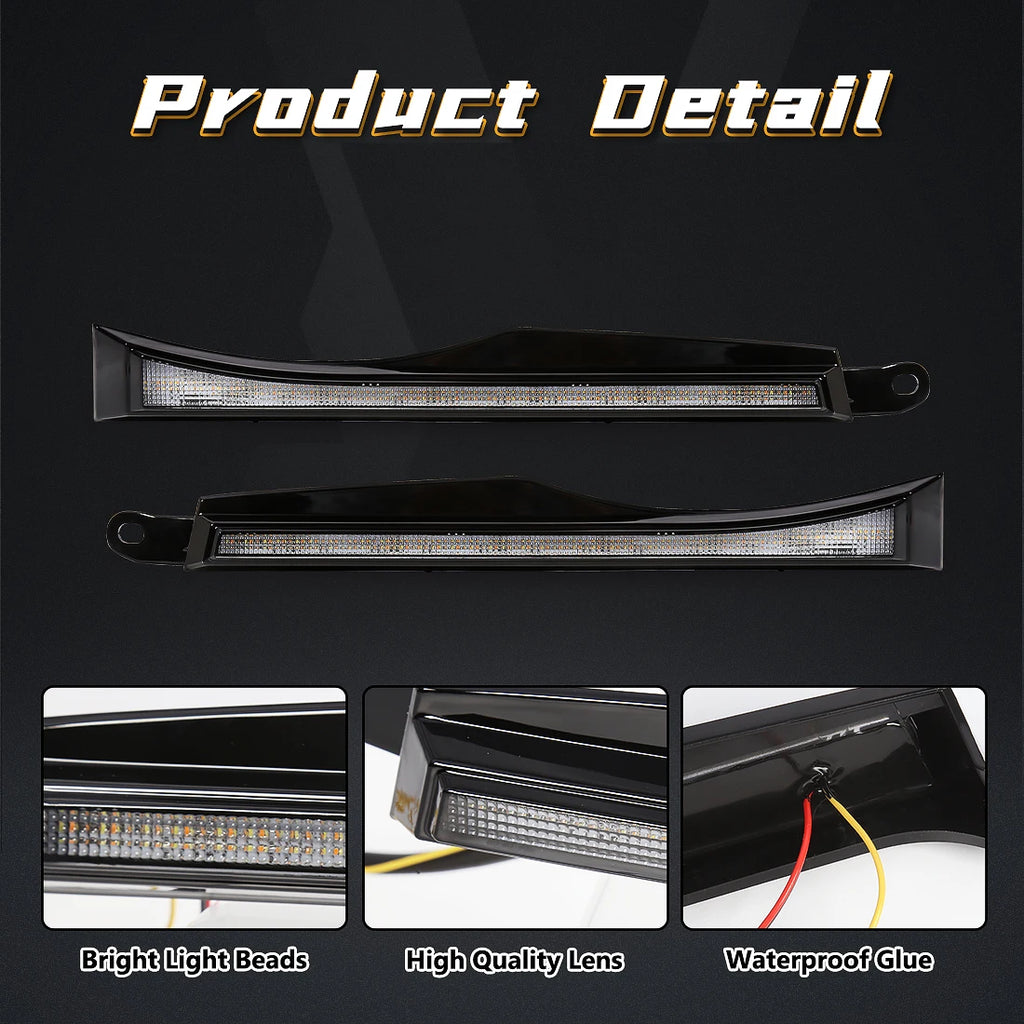 For Toyota Tacoma 2005 2006 2007 2008 2009 2010 2011 Daytime Running Lights LED DRL Turn S | AUTOKITSHOP