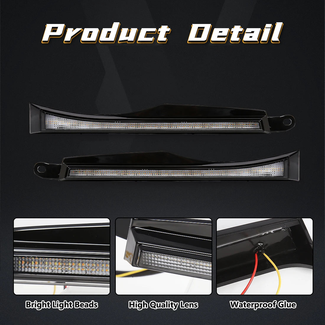 For Toyota Tacoma 2005 2006 2007 2008 2009 2010 2011 Daytime Running Lights LED DRL Turn S | AUTOKITSHOP
