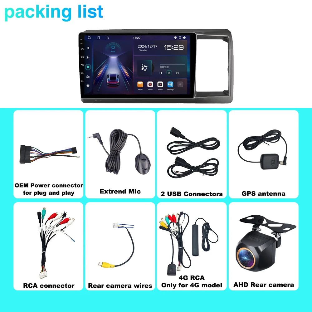 Android 15 WIFI 5G Car Radio For Honda Crossroad 2007 - 2010 Auto Multimedia Carplay Playe