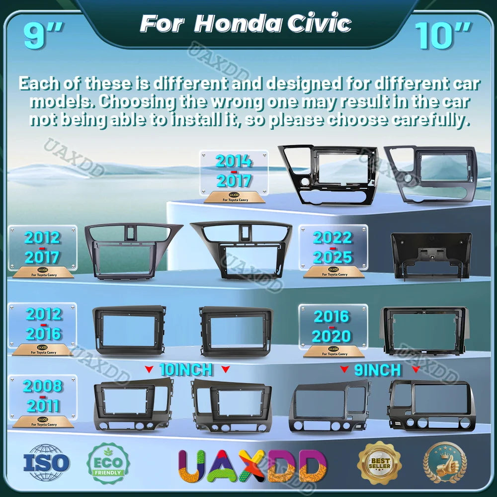LED Interior Light Kit for Honda Civic MP5 2012-2015 - Canbus Error-Free Interior Bulbs