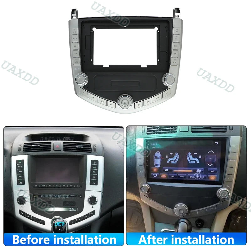 For 2011-2014 BYD S6 10.1 INCH 2 Din Car Android frame fascia cable video adapter multimed