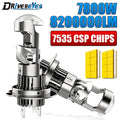 H7 H4 H11 LED Headlight Mini Lens Projector H9 9005 HB3 9006 HB4 H8 7800W 8200000LM 1:1 Mi