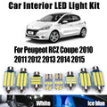 16-Piece LED Interior Light Kit for Peugeot RCZ Coupe - Canbus Error-Free Bulbs | AUTOKITSHOP