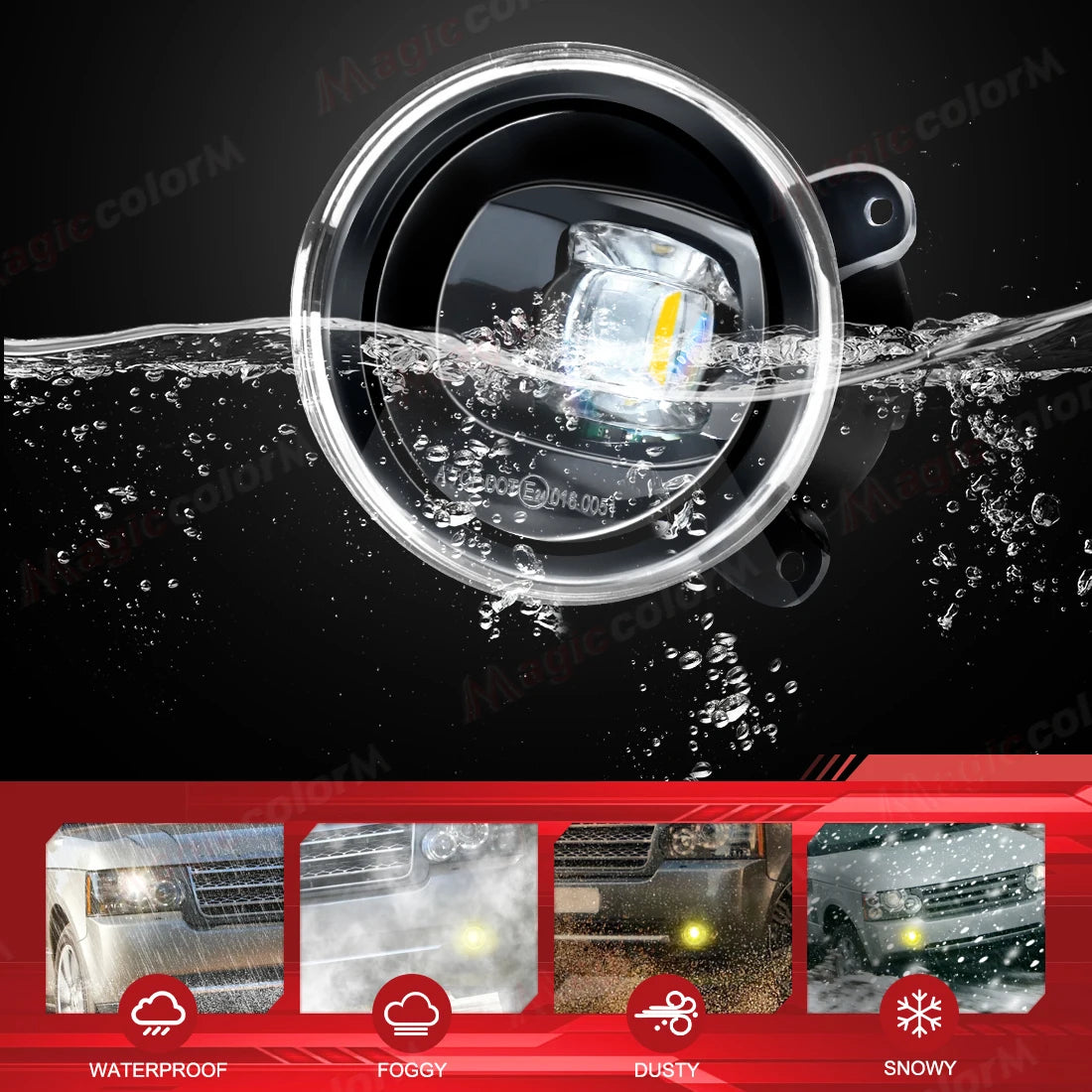 For Land Rover Discovery 2 3 For Range Rover L322 Sport LED Fog Lamps Front Bumper White Y | AUTOKITSHOP