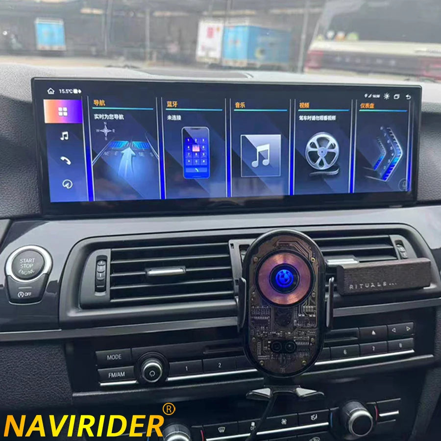 14.9" For BMW 5 Series F10 F11 F18 2011-2017 NBT CIC Android Screen Carplay Autoradio Car  | AUTOKITSHOP