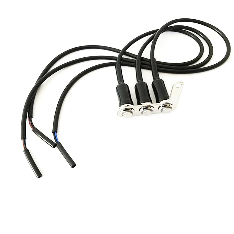 Left Motorcycle Switch Momentary Latch Button for Fog Light Horn Engine Kill Waterproof Sw