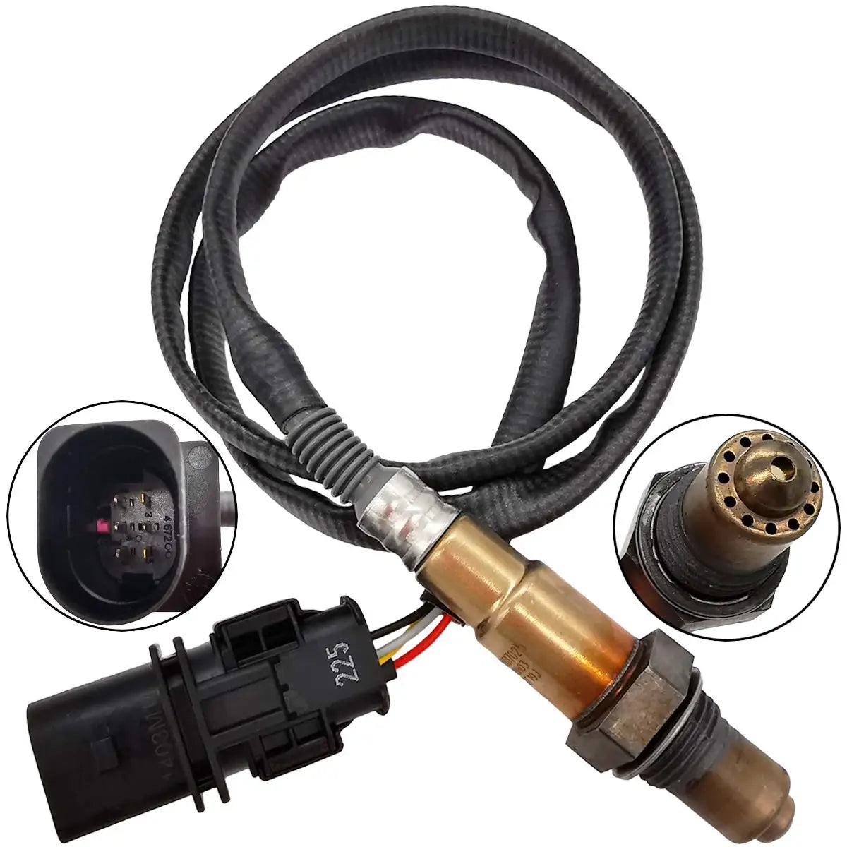 17025 LSU 4.9 5-Wire Lambda WideBand O2 Oxygen Sensor for AEM 30-4110 30-0300 X-Series UEGO A/F  - Automotive LED Light