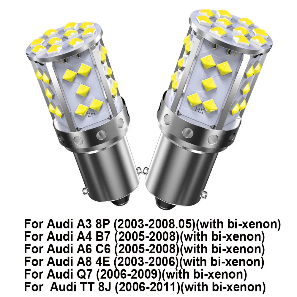 LED Interior Light Kit for Audi A3 8P A4 B7 A6 C6 A8 4E Q7 TT 8J Canbus - Canbus Error-Free Bulbs | AUTOKITSHOP