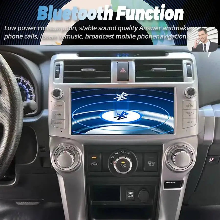 11.3inch Car Radio For Toyota 4runner 2010-2022 Android 13 GPS Auto Carplay BT Navigation