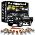BADEYA 11Pcs LED Interior Light Kit For Mitsubishi L200 Triton KA4T KB4T 2006-2010 2011 20