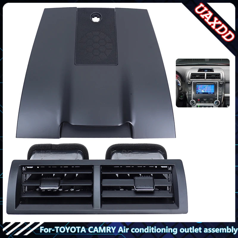 For 2012-2013TOYOTA CAMRY Clock panel BLACK Air conditioning Rear Seat anti dust Outlet Co