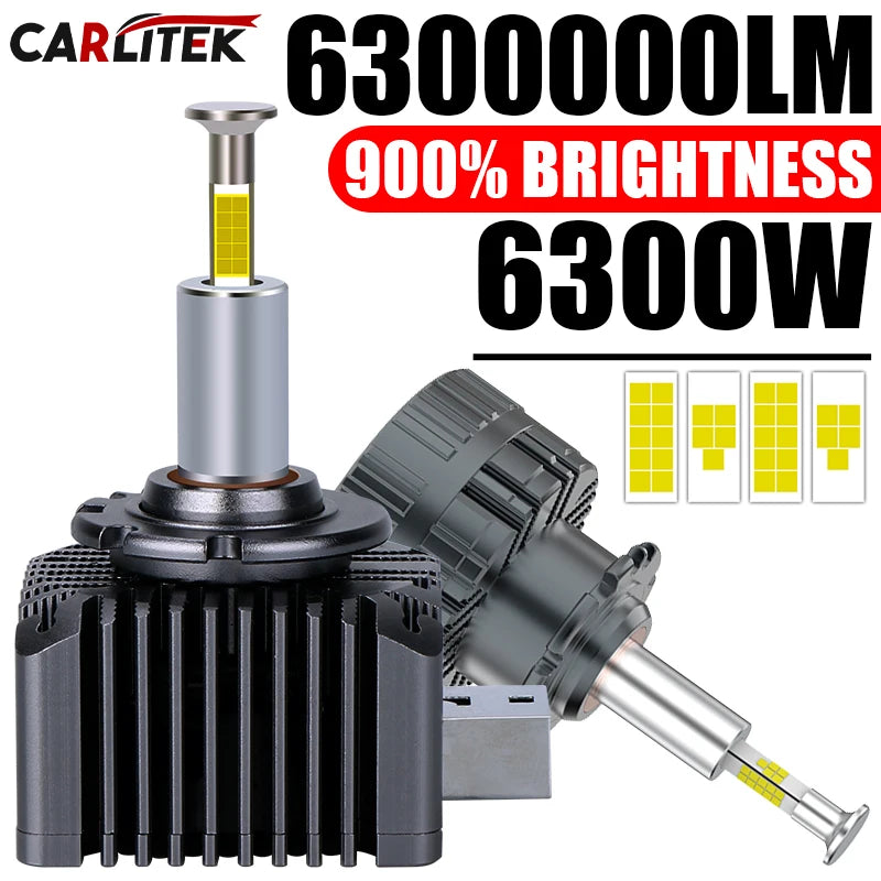360 D1S LED Headlight HID D2S D3S D4S D5S D8S For BMW Benz Audi VW Plug&Play 1:1 HID D1R D