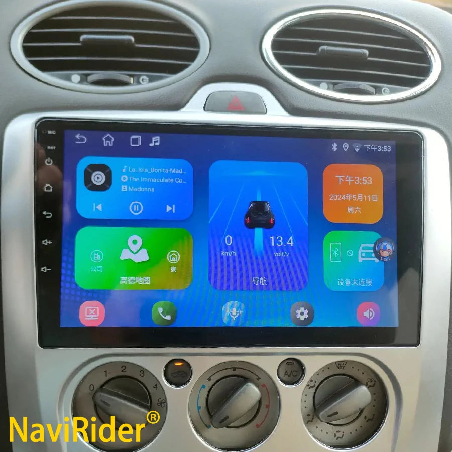 For Ford Focus 2 Mk2 2009 2010 8+128GB AI Voice CarPlay Car Radio GPS Navigation Android 1 | AUTOKITSHOP