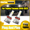 2X 90W LED HeadLights H11 H8 H9 Low Beam 20000LM High Power HeadLamps 12V 6000K White Plug