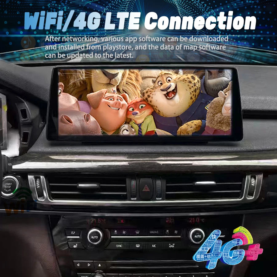 RGB - Ambient Light - for BMW F16 F15 X6 - Car Interior Lighting