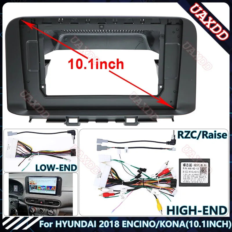 For HYUNDAI 2018 ENCINO KONA 10.1INCH Car Radio Android Stereo Audio Screen Multimedia Vid