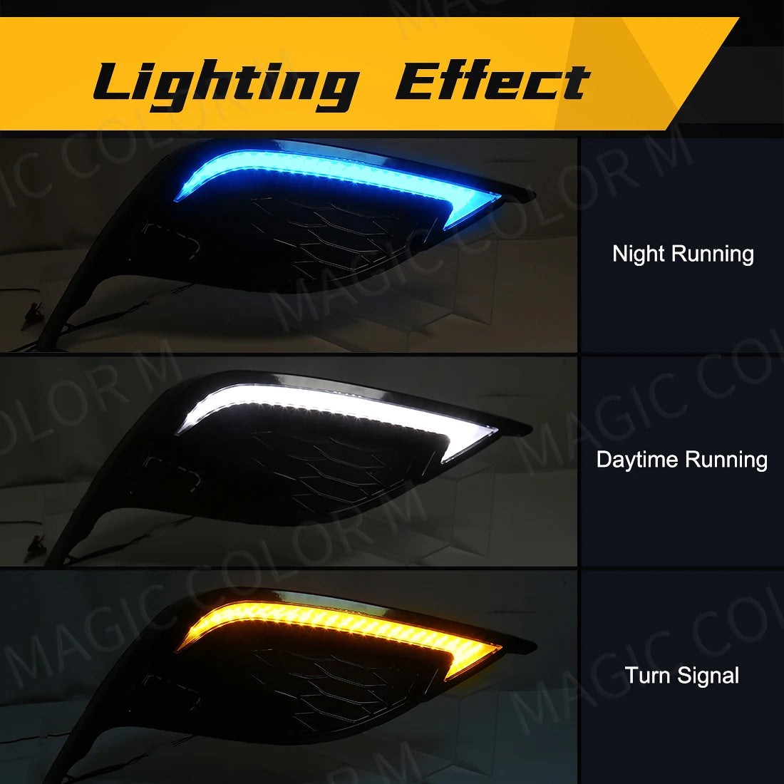 81482-06190 81481-06220 Led Fog Lights DRL Daylights for Toyota Camry 2021 2022 2023 Bumpe | AUTOKITSHOP