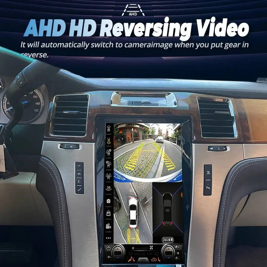 13.6inch Android 13 Screen Radio 2din For Cadillac Escalade 2007-2014 GPS Carplay Car Mult | AUTOKITSHOP