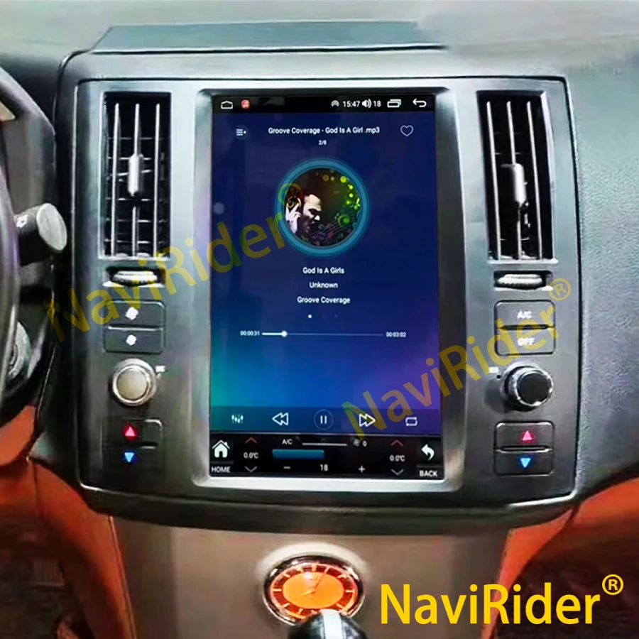 For Infiniti FX FX35 FX45 Car Android 11.8inch Vertical Screen Auto GPS Navigation CarPlay | AUTOKITSHOP