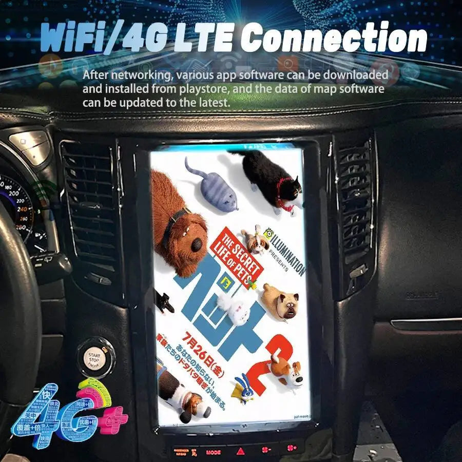For Infiniti FX35 FX25 FX37 FX50 2007-2013 Multimedia Video Player GPS Carplay Navigation  | AUTOKITSHOP