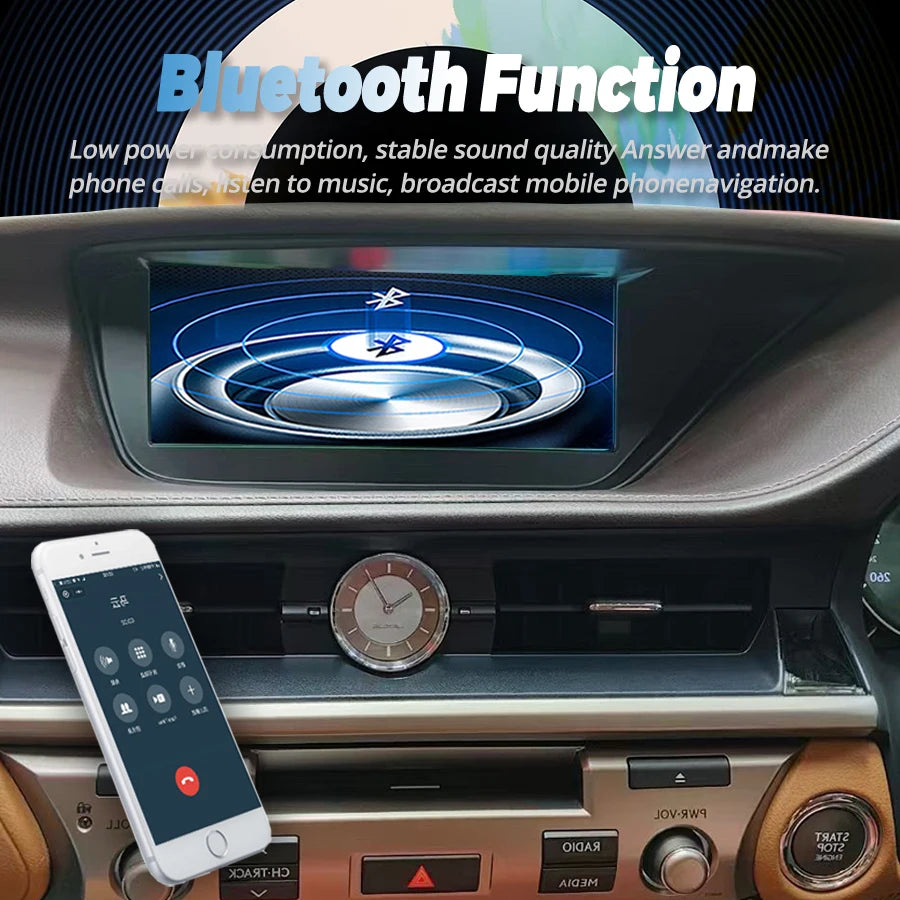 Car Radio RDS Carplay DSP For Lexus ES350 ES400 ES250 ES300h 2013-2017 CarPlay Stereo 10.2
