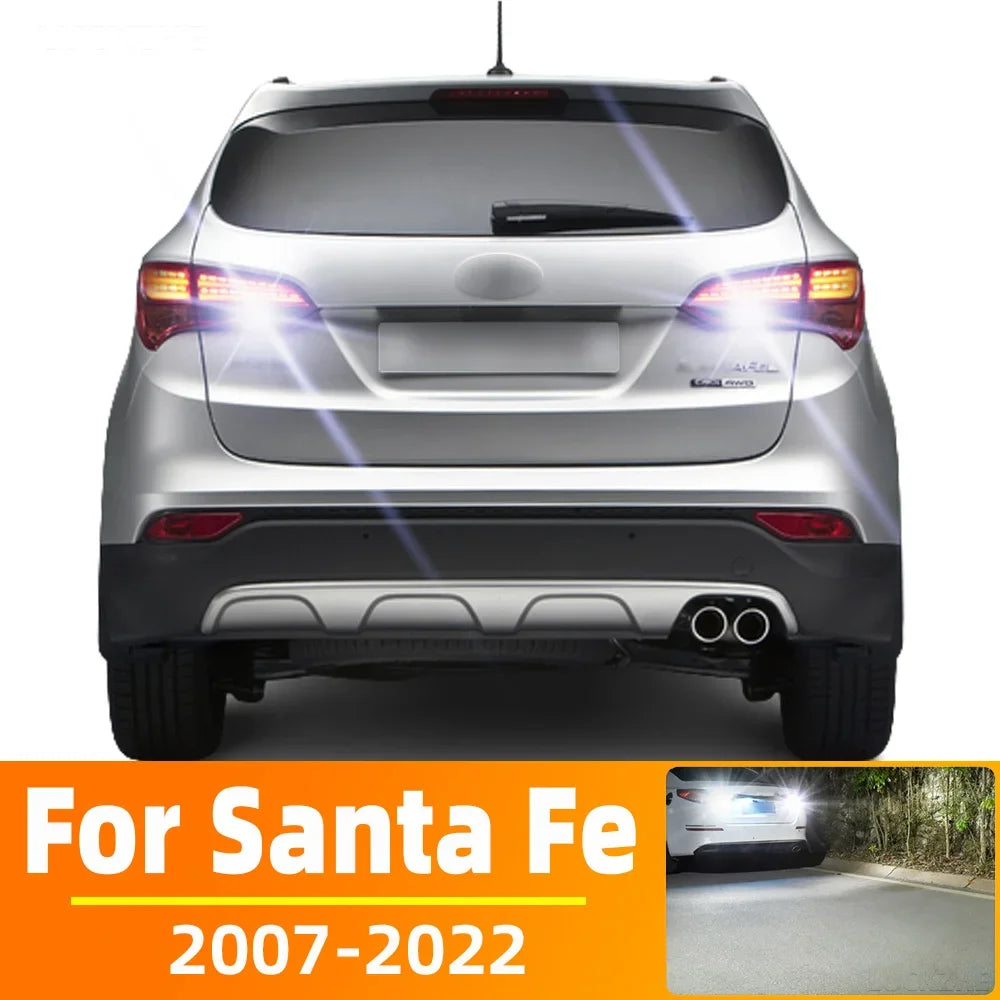2-Piece LED Interior Light Kit for Hyundai Santa Fe 2007-2015 - Canbus Dome Map Door Trunk Bulbs | AUTOKITSHOP