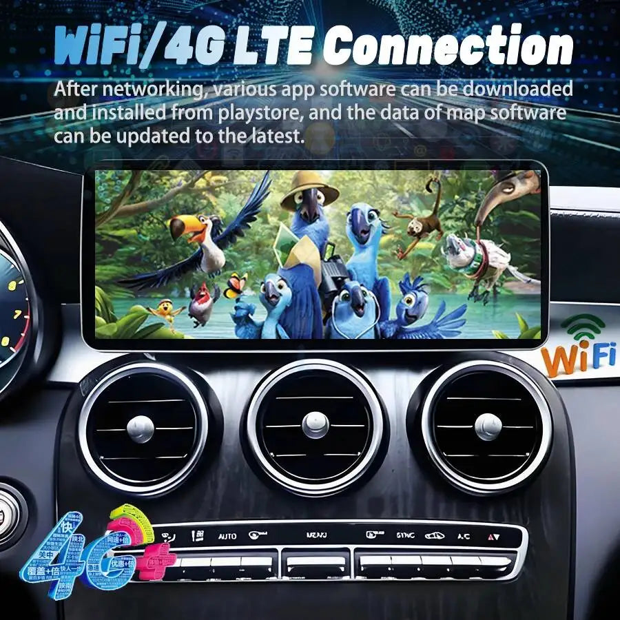 RGB - Ambient Light - for CClass X253 W205 2015-2021 - Car Interior Lighting