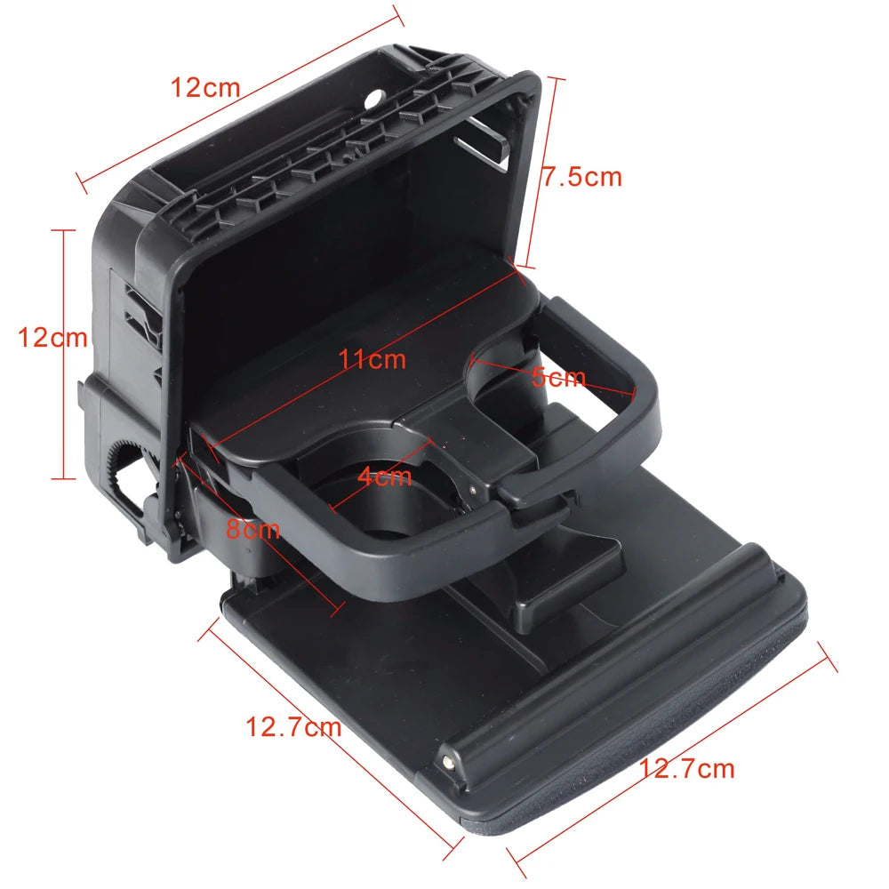 Car Rear Central Armrest Water Cup Holder 1K0862532 1K0862532F9B9 For VW Jetta MK5 Golf 5