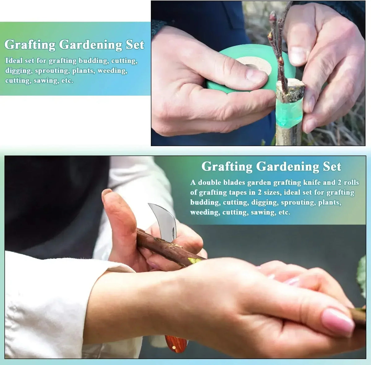 Folding Grafting Knife Grafting Tools Grafting Pruning Knife Professional Garden Fruit Tree Graf - Automotive LED Light