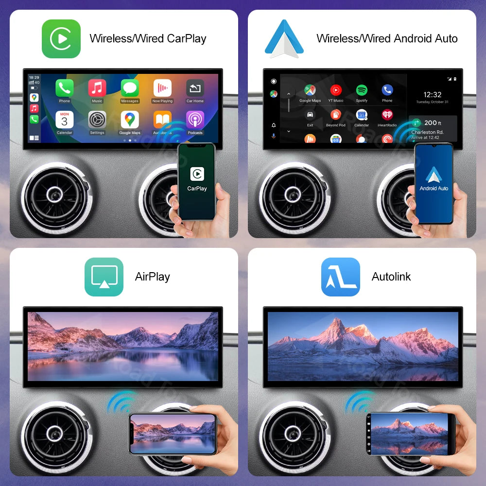 12.3" Linux Screen For Audi A3 S3 2014-2019 Car Multimedia Support Wireless CarPlay Androi | AUTOKITSHOP