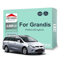 LED Interior Light Kit for Mitsubishi Grandis 1997- 2004 - Canbus Dome Map Door Trunk Bulbs | AUTOKITSHOP