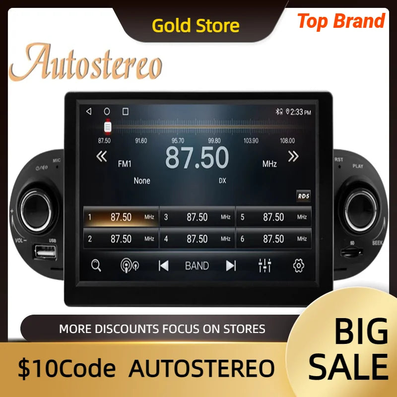 For Volkswagen VW Beetle 2000-2012 Android 13 128G Car Multimedia Player GPS Navigation Au