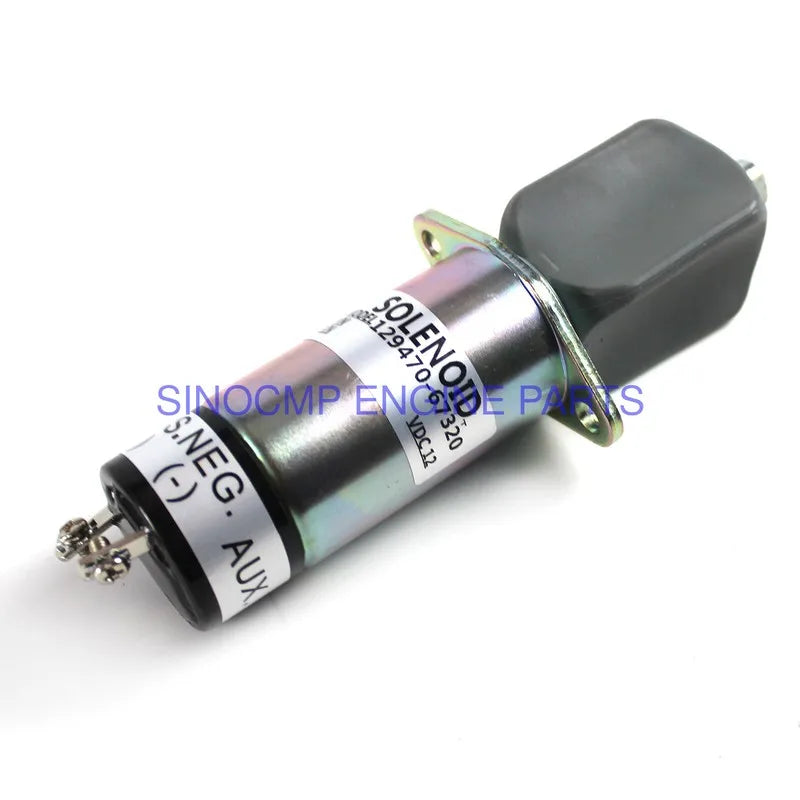 12V Fuel Stop Solenoid 1502-12D6U1B1S1A 129470-67320 1504-12A6U1B1S2 for Yanmar Diesel Exc