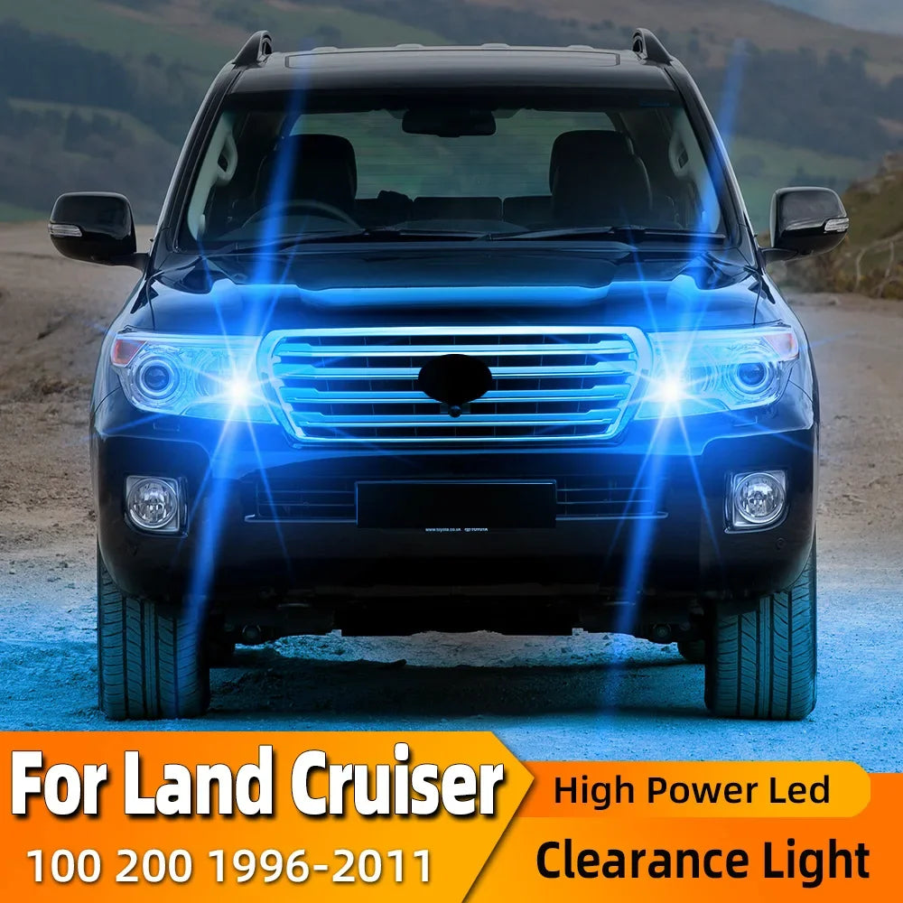 2-Piece LED Interior Light Kit for Toyota Land Cruiser 100 200 1996-2011 - Canbus Dome Map Door Trunk Bulbs | AUTOKIT...