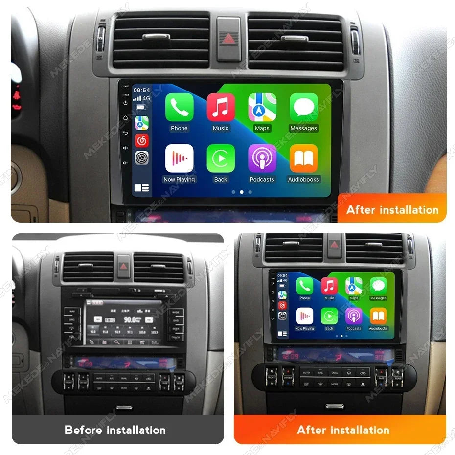 9inch 2 Din Car Radio Suitable for Kia Borrego Mohave 2008-2012 Carplay+Auto Audio Multime | AUTOKITSHOP
