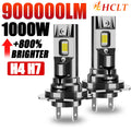 H4 H7 Led Lights 9003 HB2 Super Bright Car Motorcycles LED Headlights 6000K Spotlight Wire