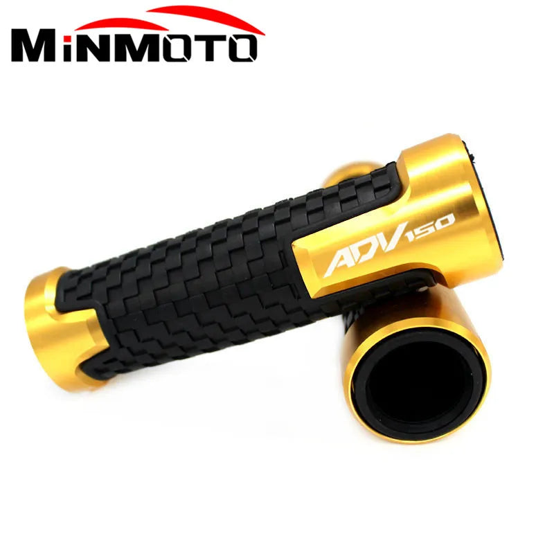 Motorcycle Accessories CNC 22MM Hand Grips Rubber Gel Handle Grip Handlebar Fits For HONDA ADV15 - Automotive LED Light