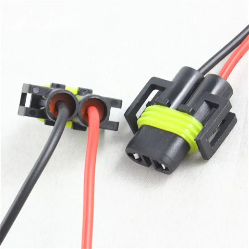 H8 H11 HID LED bulb holder H8 881 Xenon LED fog light bulb H11 H8 connector socket Wiring