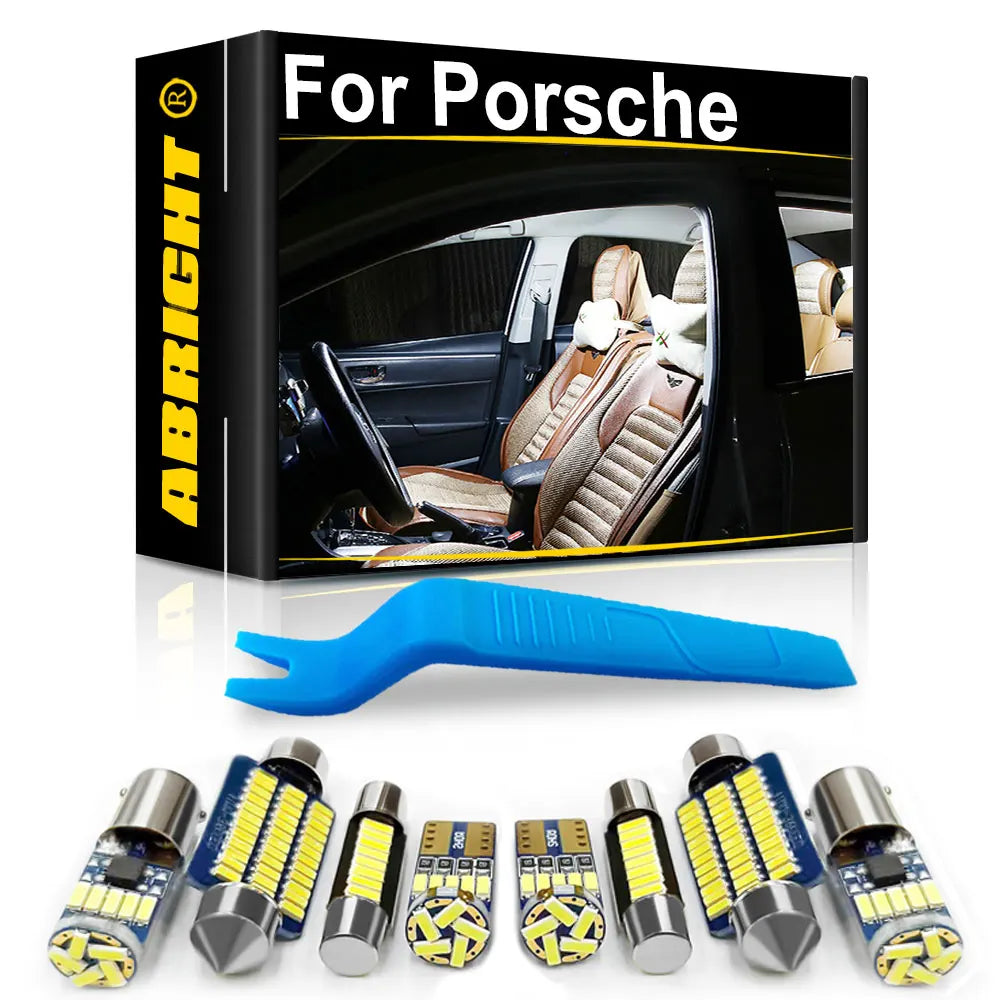 LED Interior Light Kit for Porsche Cayenne 9PA 955 957 958 Cayman Boxster 986 987 981 911 996 997 Panamera 970 Macan ...