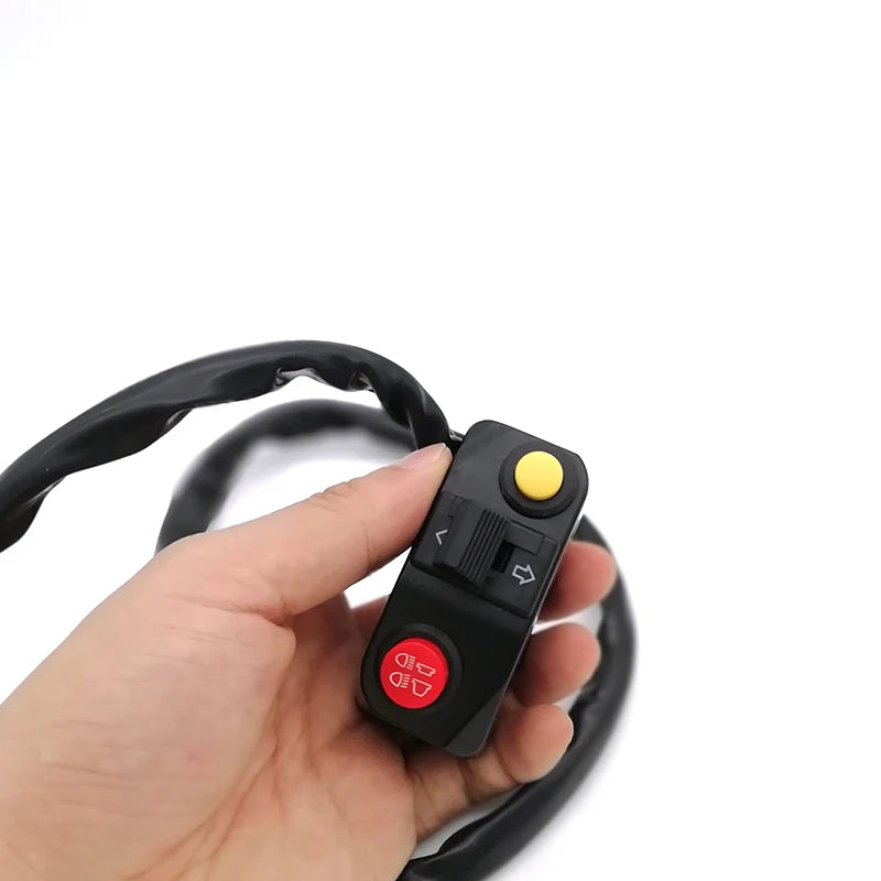 Motorbike 22mm handlebar bracket switch aluminum for turn signal horn remote low beam